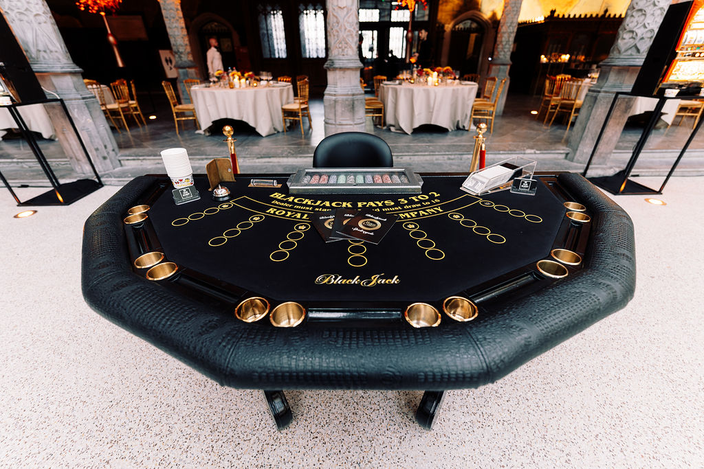 Blackjack tafel huren