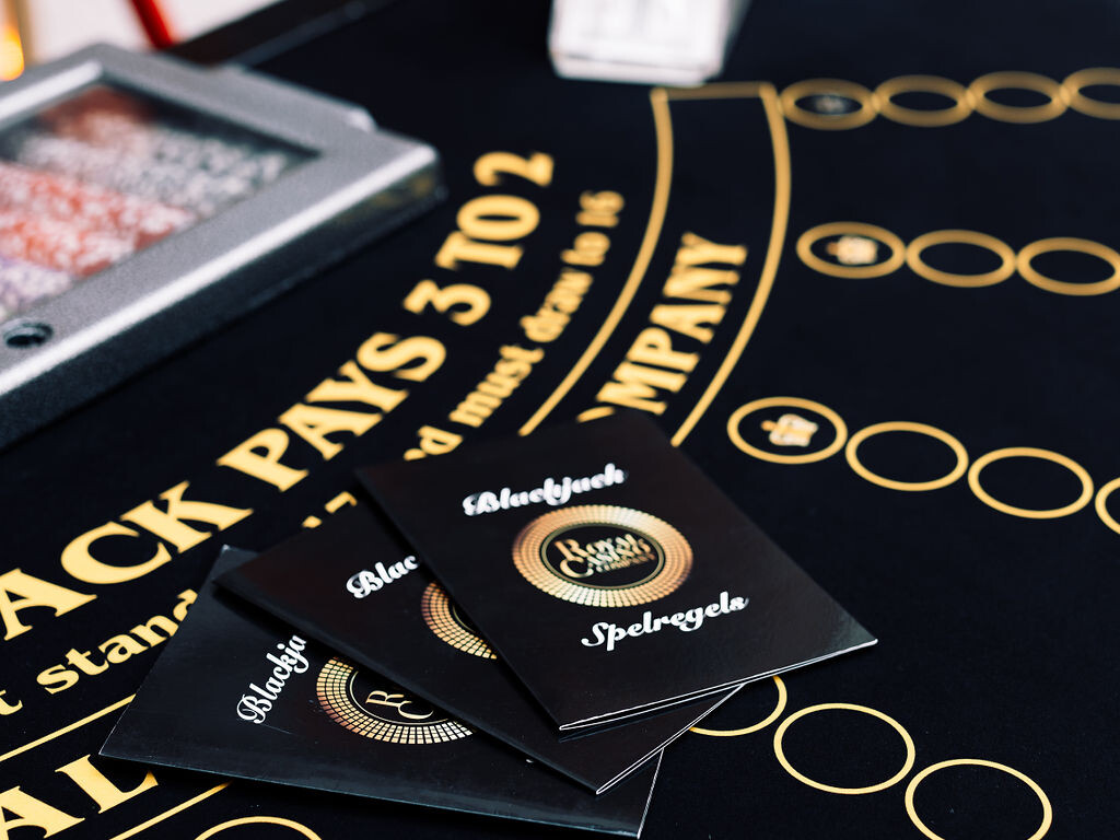 Blackjack tafel huren
