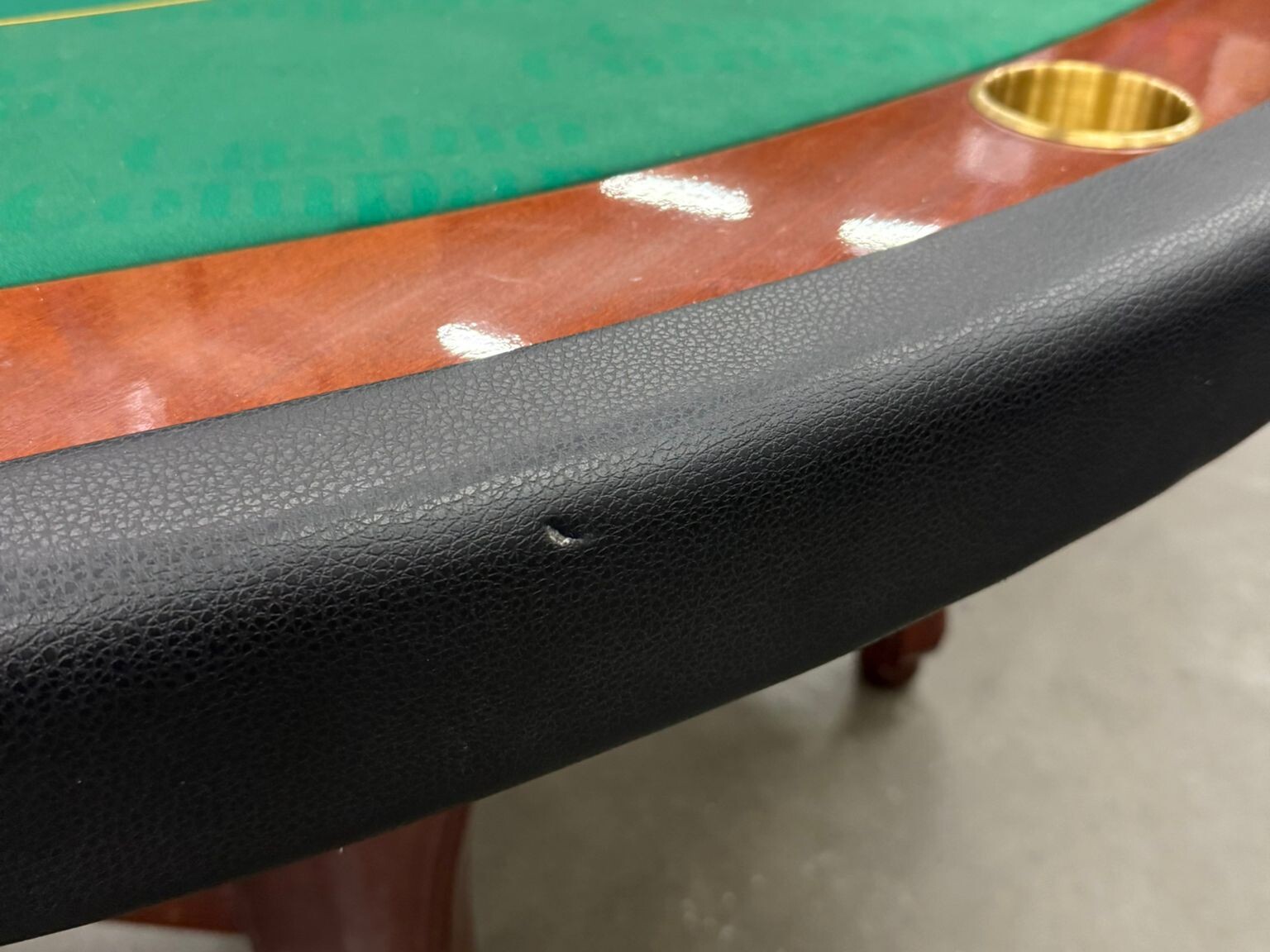 luxe groene blackjack tafel