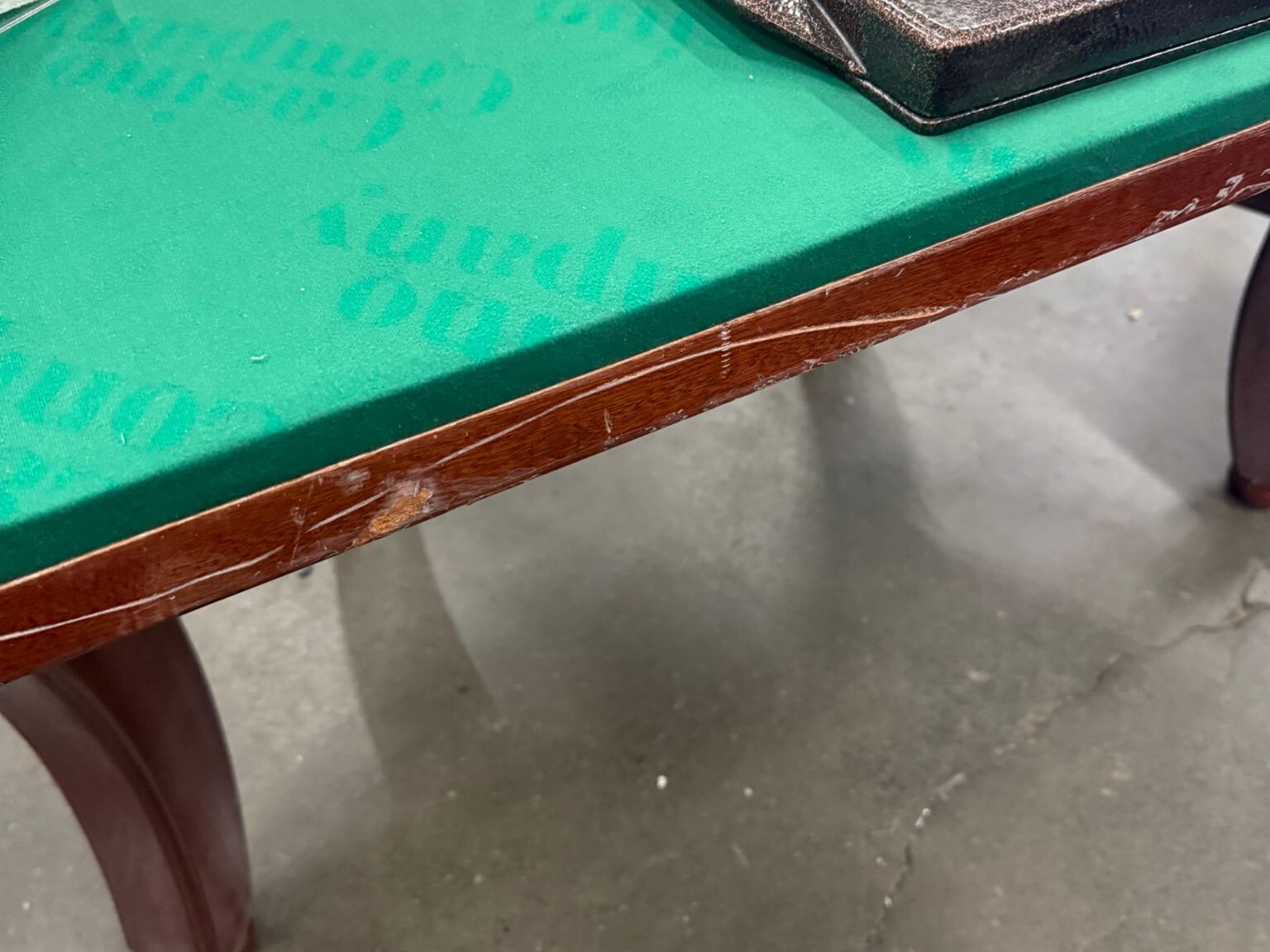 luxe groene blackjack tafel